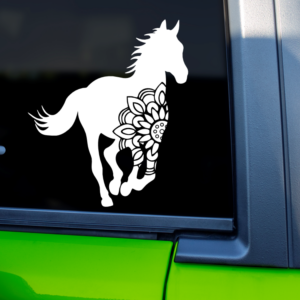 Horse Mandalay Decal