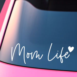 Mom Life Vinyl Car Decal Sticker