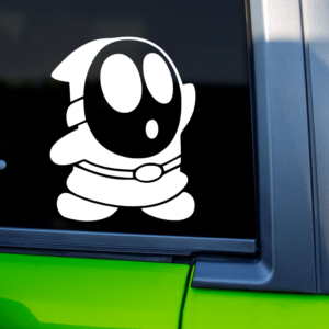 Shy Guy Nintendo Video Game Mario Kart Yoshi Vinyl Car Decal Sticker