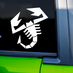 Abarth Fiat Scorpion Vinyl Car Decal Sticker