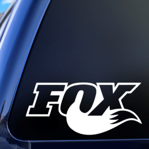 Fox Racing Vinyl Car Decal Sticker