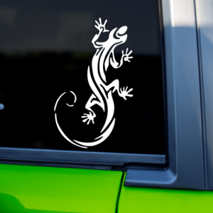 Funky Lizard Car Decal Sticker
