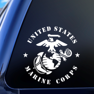 United States Marine Corps Military Vinyl Car Decal Sticker