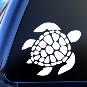 Sea Turtle Vinyl Car Decal Sticker