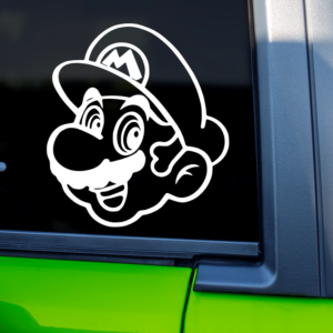 Mario Super Mario Brothers Vinyl Car Decal Sticker