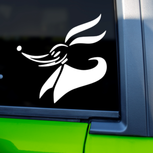 Zero Dog Nightmare Before Christmas Vinyl Car Decal Sticker