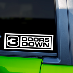 3 Doors Down Vinyl Car Decal Sticker