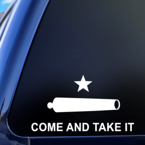 Come And Take It Second Amendment Firearms Vinyl Car Decal Sticker