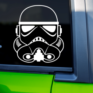 Star Wars Storm Trooper Vinyl Car Decal Sticker