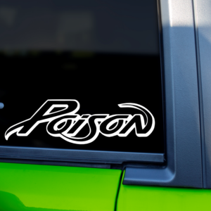 Poison Rock Band Vinyl Car Decal Sticker