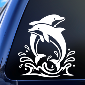 Dolphins Vinyl Car Decal Sticker