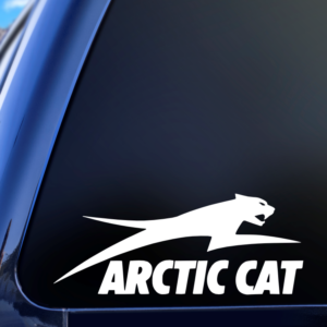 Arctic Cat Racing Vinyl Car Decal Sticker