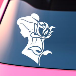 Beauty And The Beast Car Decal Sticker