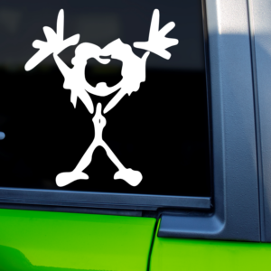Pearl Jam Stickman Vinyl Car Decal Sticker