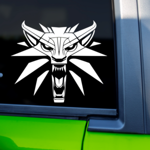 Witcher Wolf - School of the Wolf Vinyl Car Decal Sticker