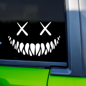 Smile Demon Car Decal Sticker