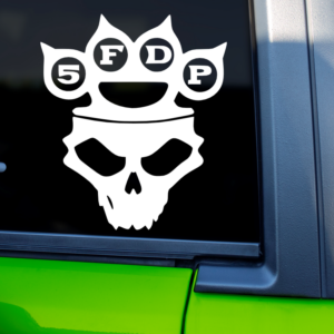 Graphics Addiction Five Finger Death Punch Car Decal Sticker for Cars Trucks Tumbler SUV Van Skateboards Laptops
