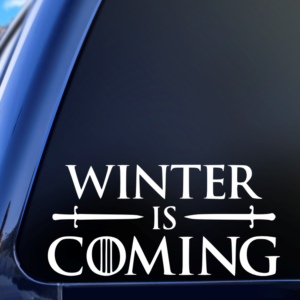Winter Is Coming Game Of Thrones GOT Car Decal Sticker