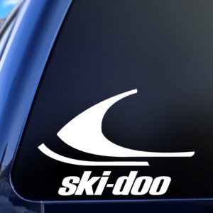 Ski Doo Snowmobile Racing Car Decal Sticker