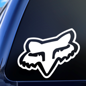 Fox Racing Fox Head Vinyl Car Decal Sticker