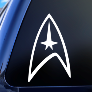 Star Trek Federation Logo Vinyl Car Decal Sticker