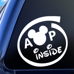 Disney Annual Passholder Car Decal Sticker
