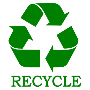 Recycle Symbol Vinyl Car Decal Sticker