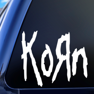 Korn Band Car Decal Sticker