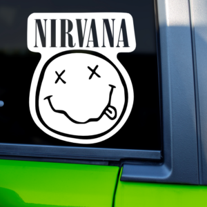 Nivana Rock Band Car Decal Sticker for Boats Cars Trucks SUV Van Skateboards Laptops