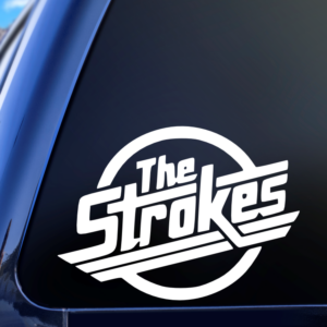 The Strokes Rock Band Car Decal Sticker for Boats Cars Trucks SUV Van Skateboards Laptops