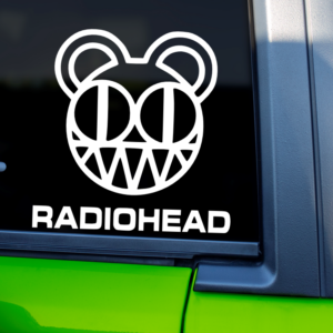 Radiohead Rock Band Car Decal Sticker