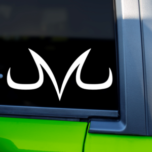 Dragon Ball Z MAJIN VEGETA M Car Decal Sticker for Boats Cars Trucks SUV Van Skateboards Laptops