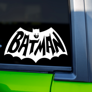 Batman Retro Car Decal Sticker