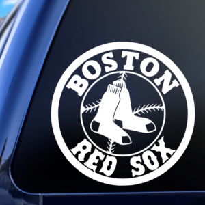 Boston Red Sox Car Decal Sticker for Boats Cars Trucks SUV Van Skateboards Laptops