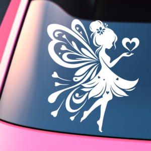 Mystical Fairy Vinyl Car Decal Sticker