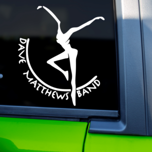 Graphics Addiction Dave Matthews Band Car Decal Sticker for Cars Trucks Tumbler SUV Van Skateboards Laptops