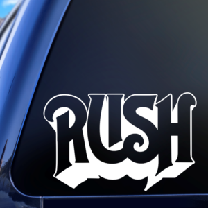 Graphics Addiction Rush Rock Band Car Decal Sticker for Boats Cars Trucks SUV Van Skateboards Laptops