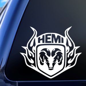 Graphics Addiction Hemi Dodge Ram Chrysler Truck Car Decal Sticker for Cars Trucks SUV Van Skateboards Laptops