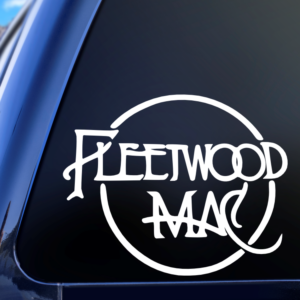 Graphics Addiction Fleetwood Mac Band Car Decal Sticker for Cars Trucks Tumbler SUV Van Skateboards Laptops