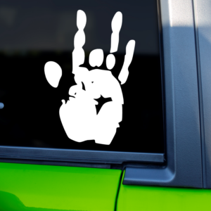 Jerry Garcia Hand Grateful Dead Vinyl Car Decal Sticker
