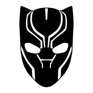 Graphics Addiction Black Panther Movie Car Decal Sticker for Cars Trucks Tumbler SUV Van Skateboards Laptops