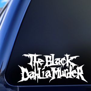 Graphics Addiction The Black Dahlia Murder Band Car Decal Sticker for Cars Trucks Tumbler SUV Van Skateboards Laptops