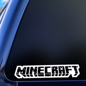 Graphics Addiction Minecraft Video Game Car Decal Sticker for Cars Trucks Tumbler SUV Van Skateboards Laptops