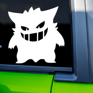 Graphics Addiction Pokemon Gengar Car Decal Sticker for Cars Trucks Tumbler SUV Van Skateboards Laptops