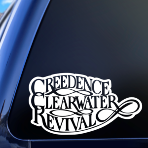 Graphics Addiction Credence Clearwater Revival Band Car Decal Sticker for Cars Trucks Tumbler SUV Van Skateboards Laptops