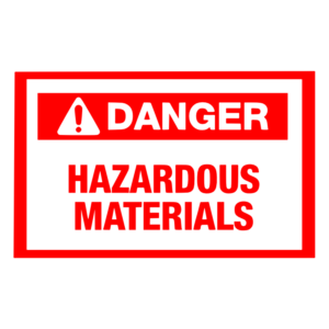 Graphics Addiction DANGER Hazardous Materials Decal Sticker for Cars Trucks Tumbler SUV Van Skateboards Laptops