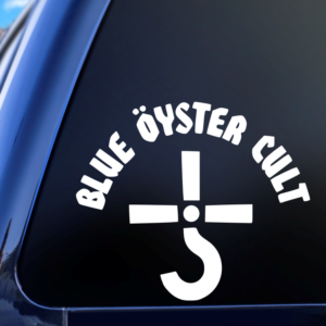 Graphics Addiction Blue Oyster Cult Band Car Decal Sticker for Cars Trucks Tumbler SUV Van Skateboards Laptops